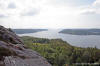 Gullmarn mot Lysekil. Bilden tagen frn Smrkullen.